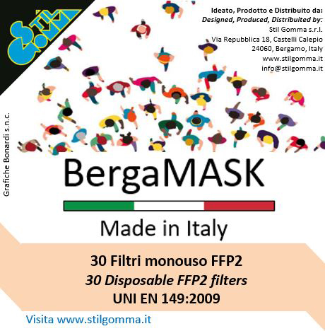 BergaMASK®: filtro FFP2
